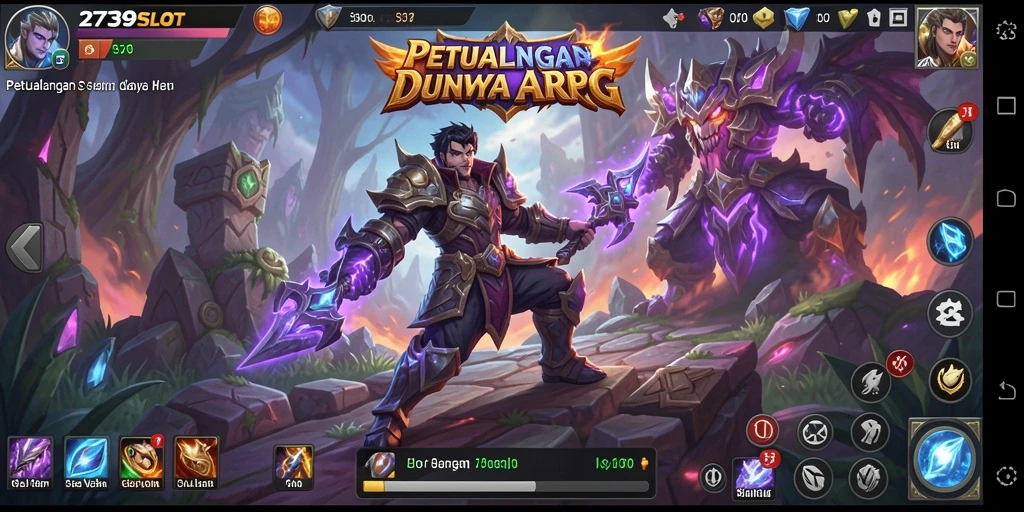 Tangkapan layar 2739SLOT menampilkan aksi menegangkan dalam gameplay ARPG.
