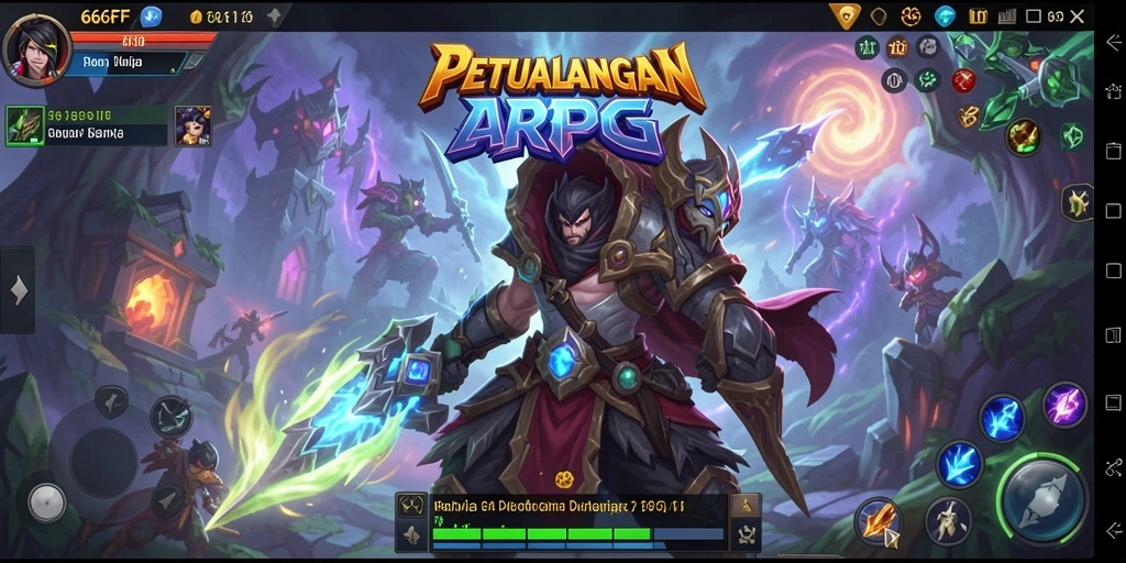 Gameplay seru di dunia fantastis 666FF.