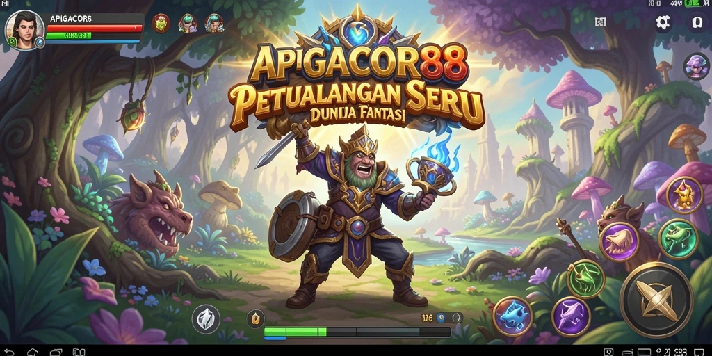 Tangkapan layar gameplay APIGACOR88 yang menampilkan petualangan mendebarkan.