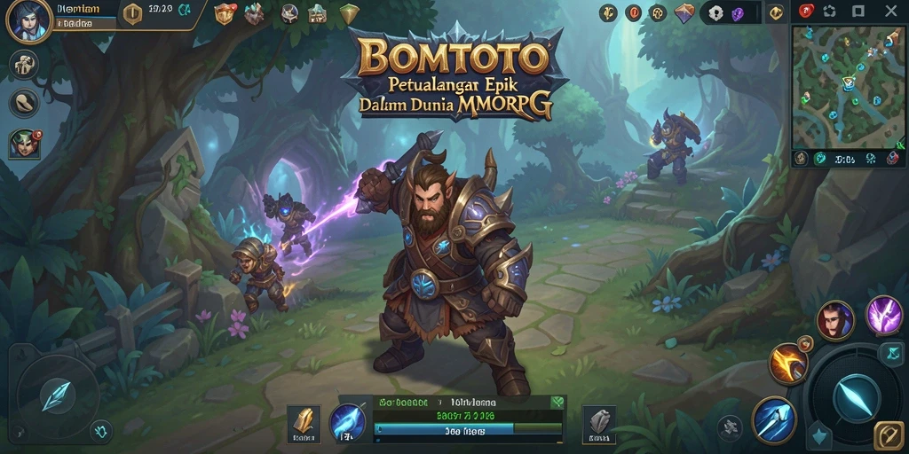 Tampilan menarik dari gameplay <strong>BOMTOTO</strong> yang memukau dari dunia MMORPG.