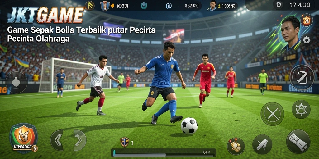 Tampilan gameplay realistis dalam JKTGAME yang memukau