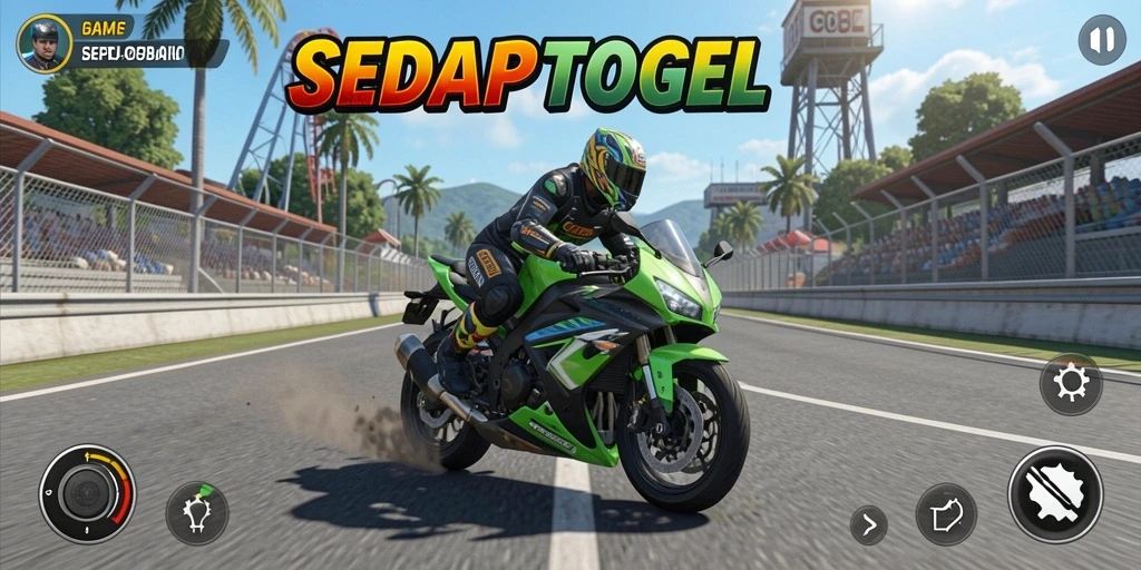 Tangkap momen balapan mendebarkan di SEDAPTOGEL.
