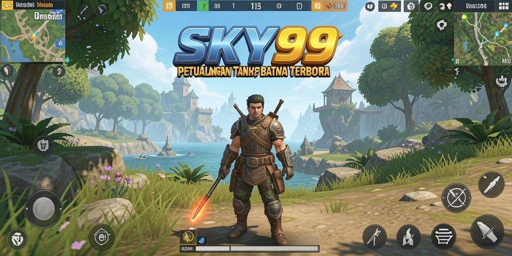 Gameplay menakjubkan di dunia terbuka SKY99 yang penuh petualangan.